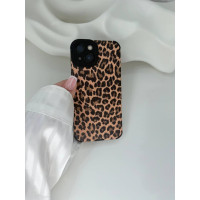 Леопардовий чохол для iPhone 15 Leopard Brown